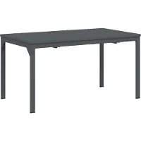 vidaXL Terrassentisch Anthrazit 180 x 80 x 74 cm