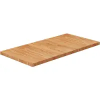 vidaXL Waschtischplatte Hellbraun 80x40x2,5 cm Massivholz Behandelt