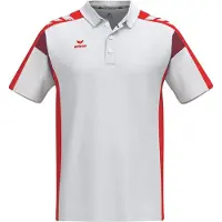 Erima Celebrate 125 Poloshirt Funktion Weiß/Rot - XS