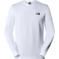 The North Face Longsleeve Redbox NF0A87NN Weiß Regular Fit