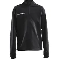 Craft Trainingsjacke Evolve Halfzip Kinder Black-Größe 146