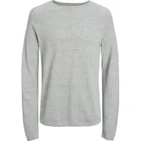 Jack & Jones Rundhalspullover "JJEHILL KNIT CREW NECK NOOS" Baumwolle, regular fit