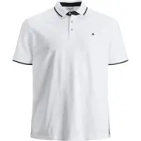 Jack & Jones Plus Size Einfarbig Poloshirt