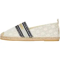 Superdry für Damen. WF110297A Espadrilles aus beigem Canvas (38), Stoff, Wohnung, Keine, Lässig