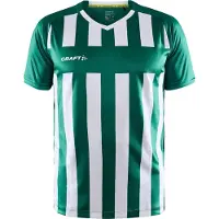 Craft Progress 2.0 Stripe Trikot Kurzarm Herren - Grün / Weiß