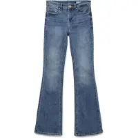 Vero Moda Jeans Flash 10302478 Blau Flared Fit