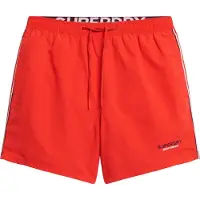 Superdry 15" Sportswear Badeshorts mit Stickerei