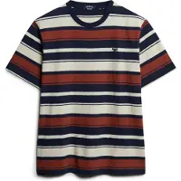 Superdry Relaxed Fit Stripe Kurzarm-t-shirt