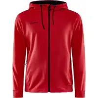 Craft Sweatjacke ADV Unify FZ Hood Herren Bright Red-M