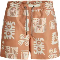 Jack & Jones Fiji Oceanday Badeshorts Orange 46 Herren Orange 46