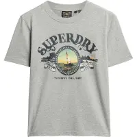 Superdry Travel Souvenir Relaxed Kurzarm-t-shirt