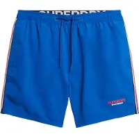 Superdry 15" Sportswear Badeshorts mit Stickerei