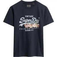 Superdry Vintage Vl Prem G Floral Kurzarm-t-shirt