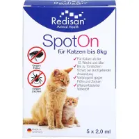Evolsin medical UG (haftungsbeschränkt) Redisan Spot-On Katzen 5X2 ml