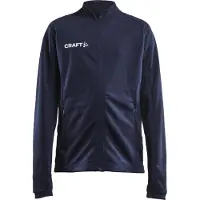 Craft Trainingsjacke Evolve Full Zip Kinder Navy-Größe 122