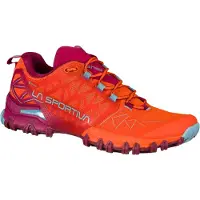 La Sportiva Bushido II Woman GTX, Mountain Running Footwear, 38, Red Plum/Paprika (Purple) -