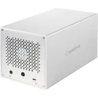Renkforce RF-5587610 SATA-Festplatten-Gehäuse Anzahl Festplatteneinschübe: 4 Bay 2.5 Zoll, 3.5 Zoll inkl. 80 mm Lüfter