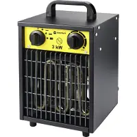 Toolcraft TO-8578335 Bauheizer 3000 W Schwarz-Gelb