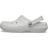Crocs - Classic Lined Clog - Sandalen Gr M7 / W9 grau