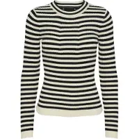 Pieces Pullover Crista 17115047 Beige Slim Fit