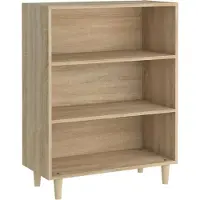 vidaXL Sideboard Sonoma-Eiche 69,5x32,5x90 cm Holzwerkstoff