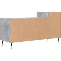 vidaXL TV-Schrank Betongrau 100x35x55 cm Holzwerkstoff