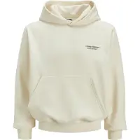 Jack & Jones JACK&JONES ORIGINALS JORISLINGTON BACK SWEAT HOOD SN Antique White L