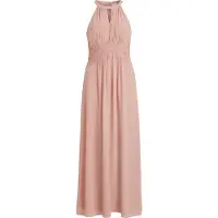 Vila Milina Halter Maxi ärmelloses Langes Kleid