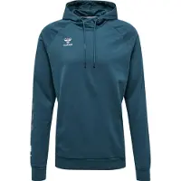 Hummel Herren Kapuzenpullover hmlMove Grid Cotton Hoodie 214783-6470 M - Deep Teal - M