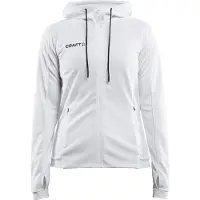 Craft Trainingsjacke Evolve Hood Jacket Damen White-XS