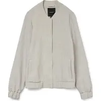 Vero Moda Cassidy Bomberjacke Grau 36 Damen Grau 36