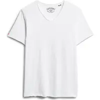 Superdry Raw Edge Slub V Kurzarm-t-shirt