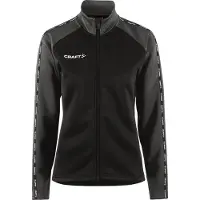 Craft Squad 2.0 Top Full Zip Damen - Schwarz