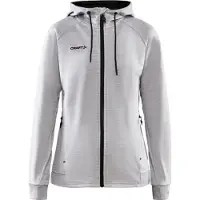 Craft Sweatjacke ADV Unify FZ Hood Damen Grey Melange-XS