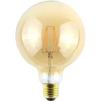 HOFTRONIC™ LED-Glühlampe E27 9W 950lm G125 2200K Dimmbar Bernsteinfarbe