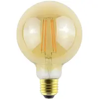 HOFTRONIC™ LED-Glühlampe E27 9W 950lm G95 2200K Bernsteinfarben Dimmbar