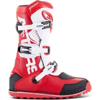 Alpinestars Tech-T Stiefel Bright Red Black White