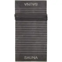 Cawö Saunatuch Balance Sauna Anthracite