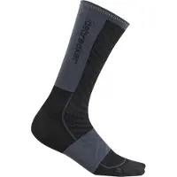Icebreaker Laufsocken Merino Run+ Ultralight Crew Herren Black/Graphite-Schuhgröße 39 - 41,5