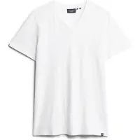 Superdry Slub Kurzarm-t-shirt Mit V-ausschnitt