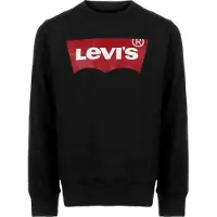 Levi's Kids Sweatshirt - Fledermausflügel - Schwarz - - 16 Jahre (176) - Sweatshirts