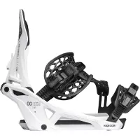 Nidecker - All-Mountain-Snowboard-Bindungen - Supermatic OG White - Größe 35,5-37,5 - Weiß