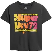 Superdry 70er-Jahre T-Shirt mit Retro-Grafik