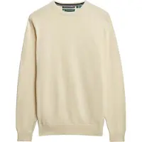 Superdry für Herren. M6110691A Pullover Essentials beige (XXL), Lässig, Baumwolle