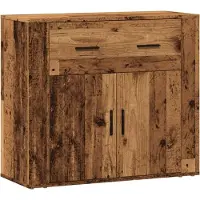 vidaXL Sideboard Altholz-Optik 80x33x70 cm Holzwerkstoff