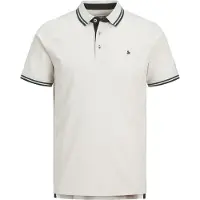 Jack & Jones Poloshirt "JJEPAULOS Poloshirt mit klassischem Kragen und figurbetonter Form" Logostickerei, modisch, schmal, Baumwolle, Polokragen