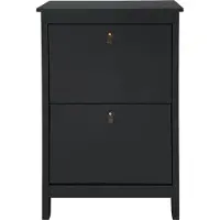 HTI Schuhschrank Hayet Schwarz