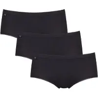 Sloggi Midislip "Basic+" Baumwolle, klassischer Stil, bequem, mittelhoher Bund, Softnähte