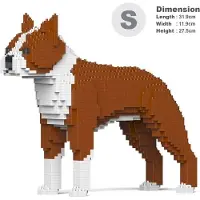 Jekca Bricks Boston Terrier 01-M02 ST19PT46-M02