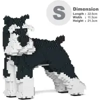 Jekca Bricks Standard Schnauzer 02-M02 ST19SS02-M02